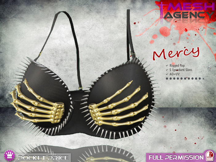 ::MA:: Studded Skeleton Top "Mercy" - DEMO 