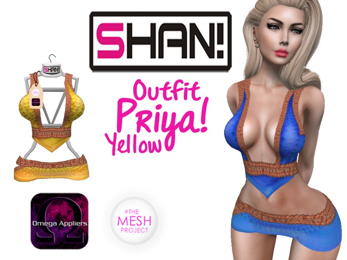(Shan!) Outfit Priya Yellow