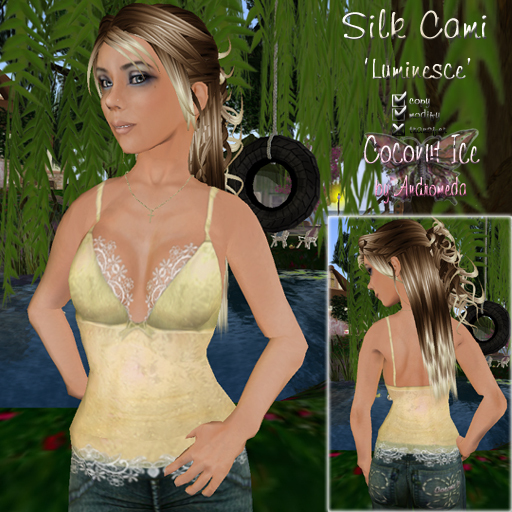 Silk Cami ~ Luminesce (boxed)
