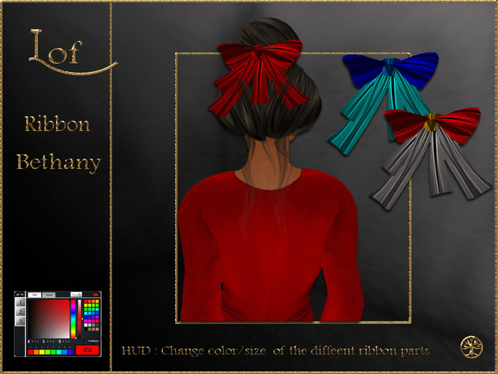 ! - Lof - Acc - Ribbon - BETHANY