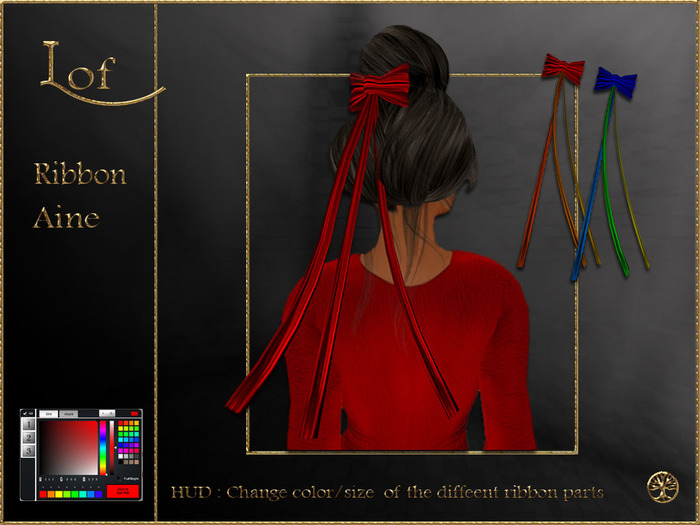 ! - Lof - Acc - Ribbon - AINE