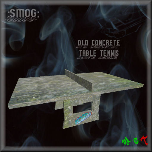 :SMOG: Old Concrete Table Tennis (Boxed)