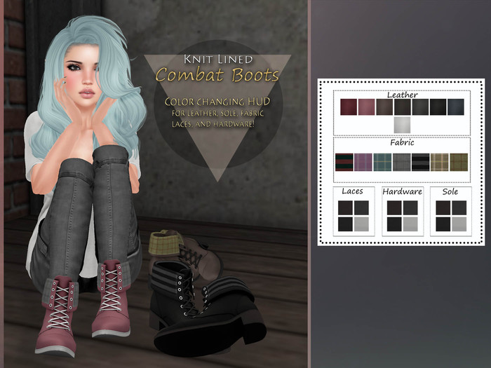 .HalfMagic. Knit Lined Combat DEMO