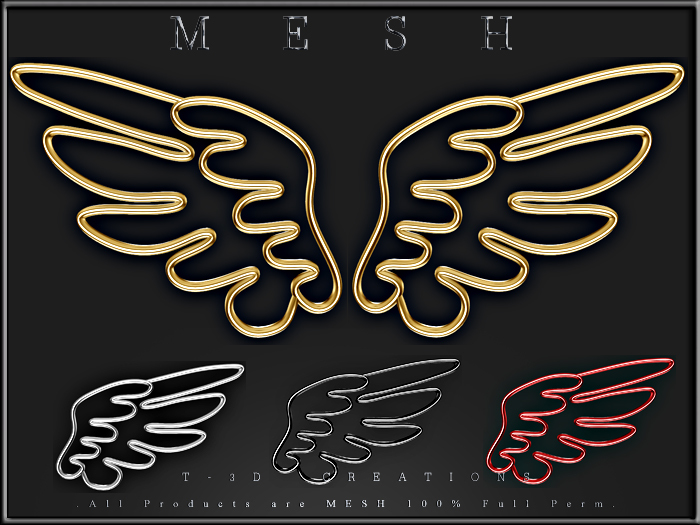 T-3D Creation [19 For Accessory - NANO -] MESH - Full Perm