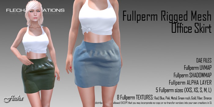 FLECHA Office Skirt Fullperm