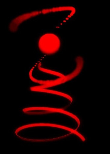 H.E.D. Spiral Red Lights 