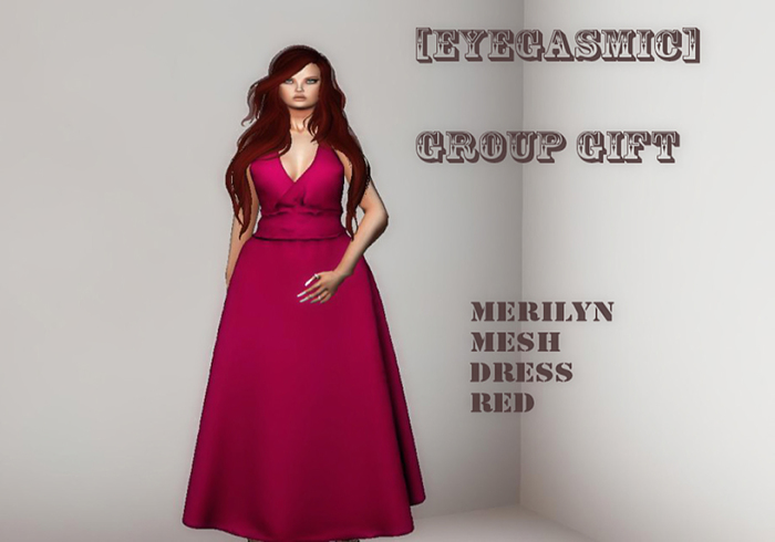 ::[EyeGasmic]:: Group Gift -Merilyn Dress