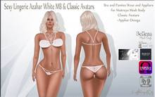 LSR - Sexy Lingerie Azahar White MB & Classic Avatars