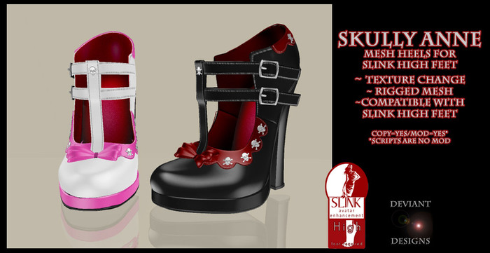 *Deviant Designs* Gigi Shoes (Boxed)