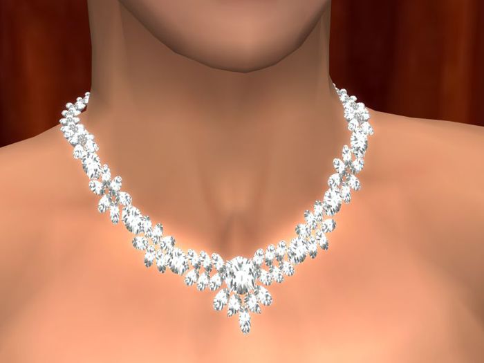 TM Diamond Eternity Necklace - Color Change - Resize - Brightness