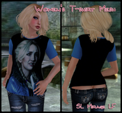 Womens MESH Shirt Until Dawn - Jess 