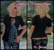 Womens MESH Shirt Until Dawn - Josh 