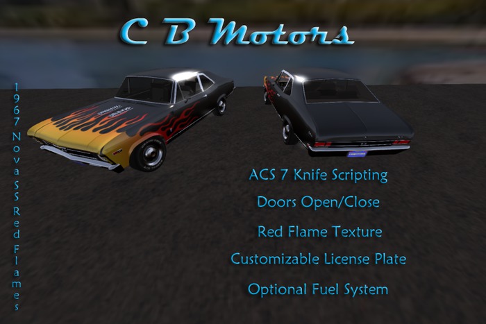 CBM 1967 Nova SS (Red Flames)
