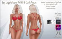 LSR - Sexy Lingerie Azahar Red MB & Classic Avatars