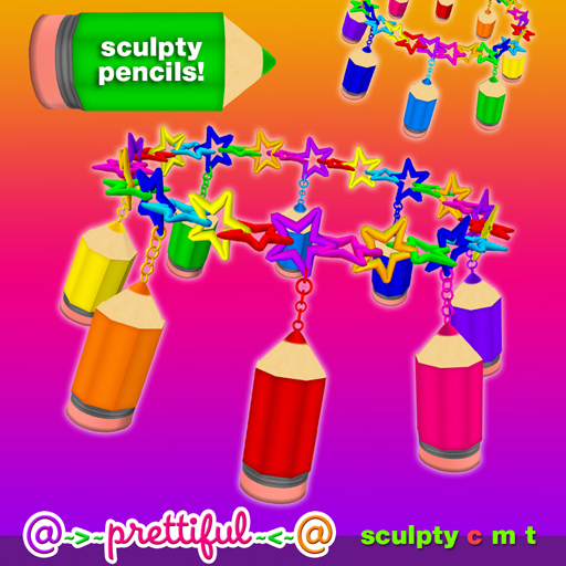 @~>~ PrettiFuL ~<~@ Charm Bracelet [ color pencil ]