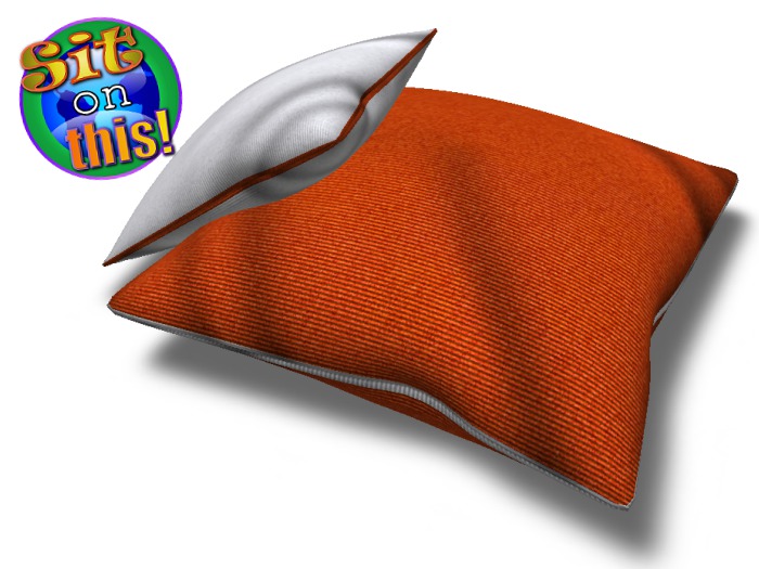Sit on This! Sitpillow Orange