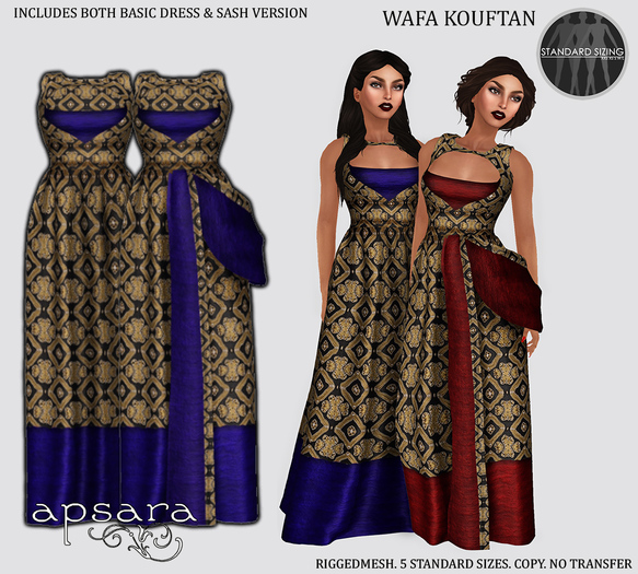 Apsara - Wafa (Purple)