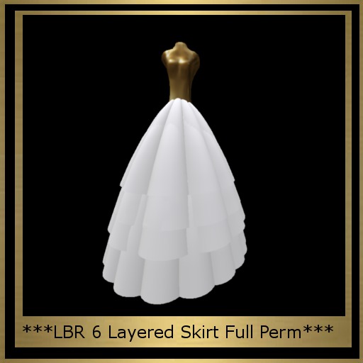 ***LBR 6 Layered Skirt  Full Perm***