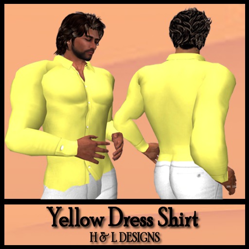 Yellow Dress Shirt (Boxed) 3