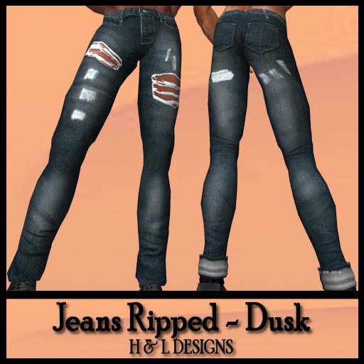 HD Jeans Ripped - Dusk (Boxed) 3