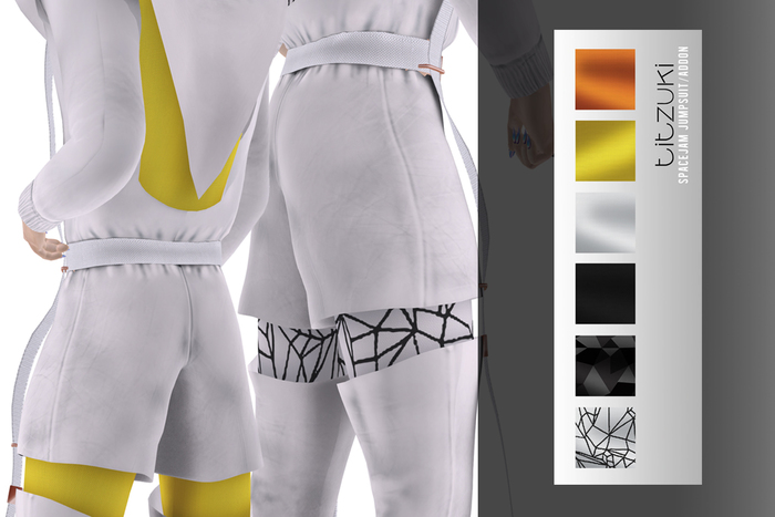 titzuki : spacejam jumpsuit addon object/HUD