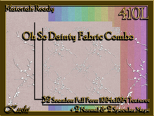 Oh So Dainty Fabric Combo Seamless Textures Materials Ready Full Perms 1024x1024
