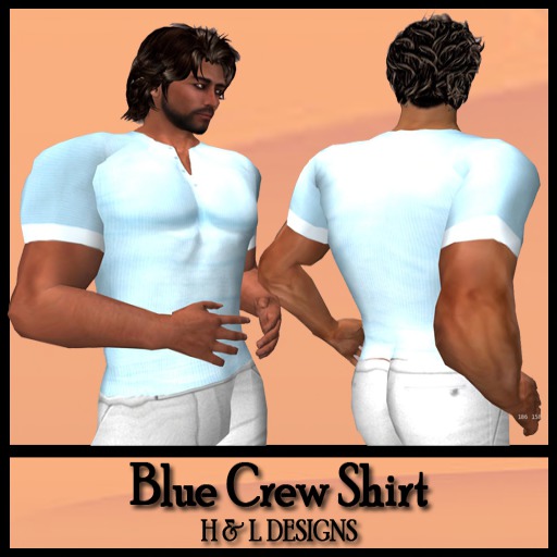 Blue Crew Shirt (Boxed) 3