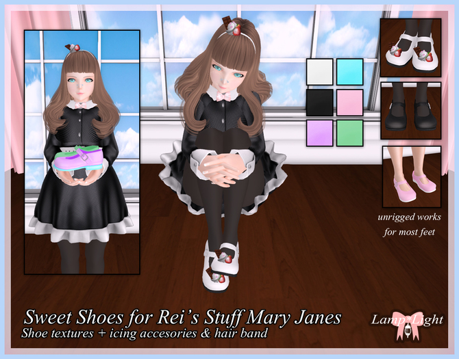 Lamp*Light - Sweet Shoes for Rei's Stuff Mary Janes