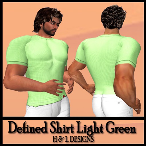 Defined Shirt LGT GREEN (Boxed) 3