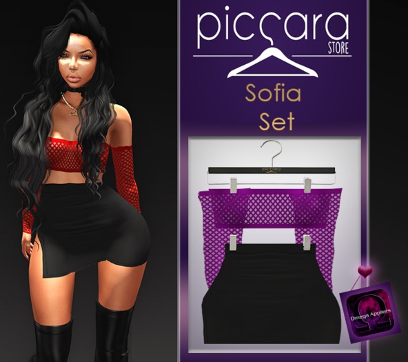 - piccara - :: Sofia Set- Purple
