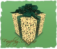 ~FDA~ Berry Greenery Christmas Gift Box~Touch to Assign~