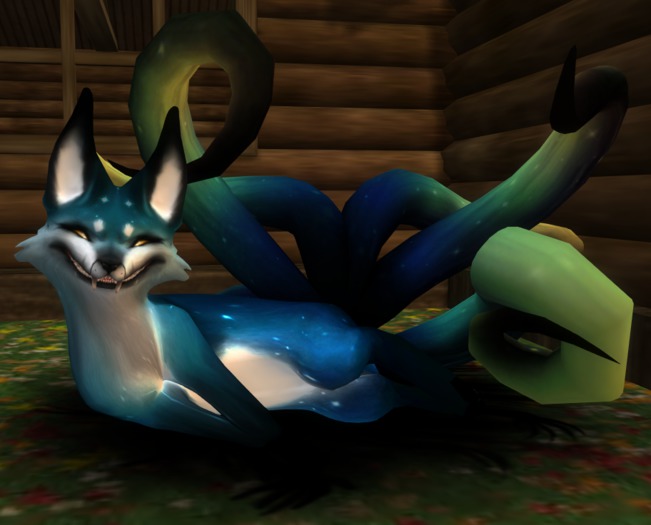 {L} Nightmare Kitsune; Galactic - ULTRARARE