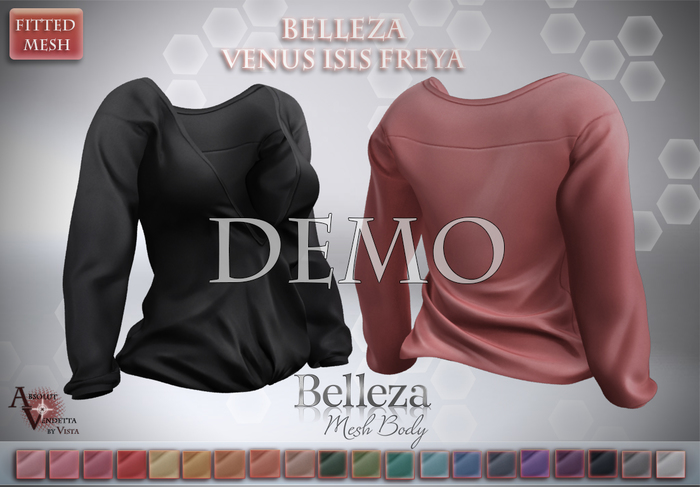 Absolut Vendetta - DEMO Blouse into pants*BELLEZA ISIS FREYA