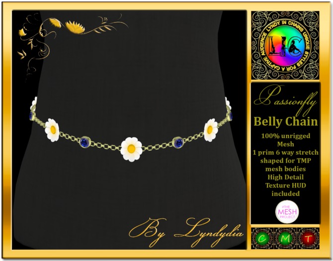 Passionfly Belly Chain Daisy TMP