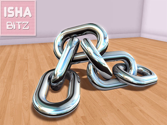 ISHAbitz ~ Chain Art - Rich Deep Chrome - Boxed