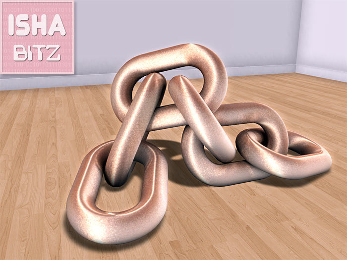 ISHAbitz ~ Chain Art - Rich Deep Chrome - Boxed