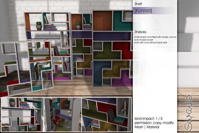 Sway's [Konrad] Shelves