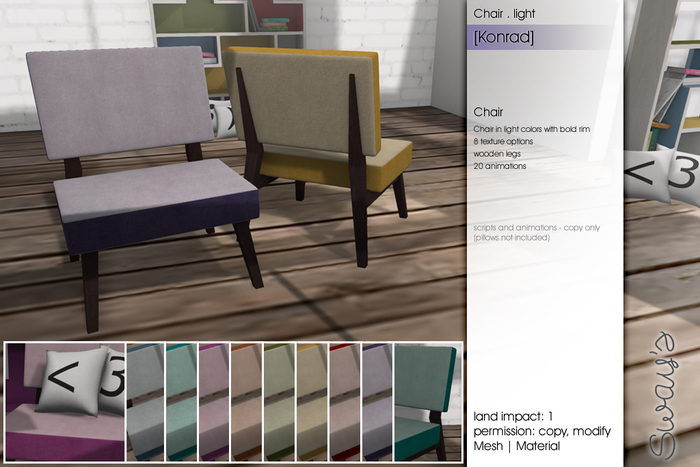 Sway's [Konrad] Chair . light
