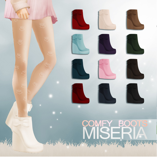 [Miseria] Comfy Boots - FATPACK