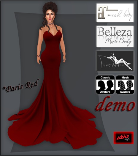 Liza's* Paris Red DEMO
