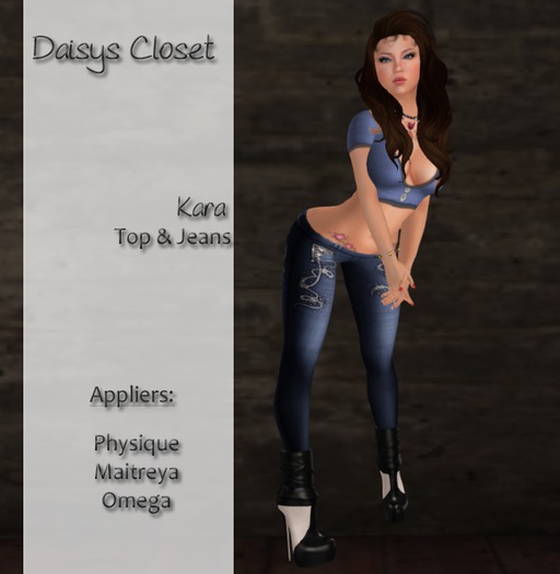 *DC - Emily Outfit Blue Boxed*