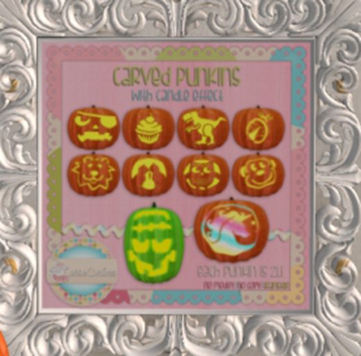 *CutieCakes* Carved Punkin (monkey)