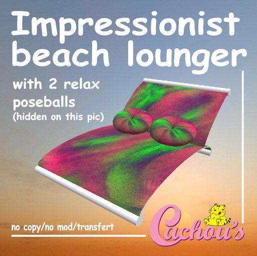 CACHOU'S IMPRESSIONIST LOUNGER