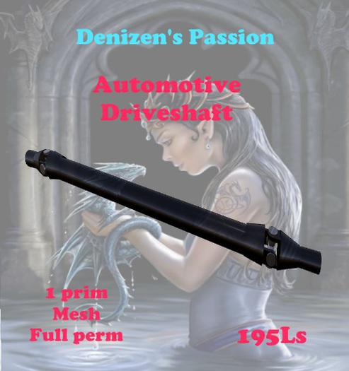 DT2 Auto Driveshaft **