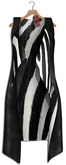 Asteria "Mia"[LEGACY/Maitreya/Freya/HG] Vest - Zebra/Fur