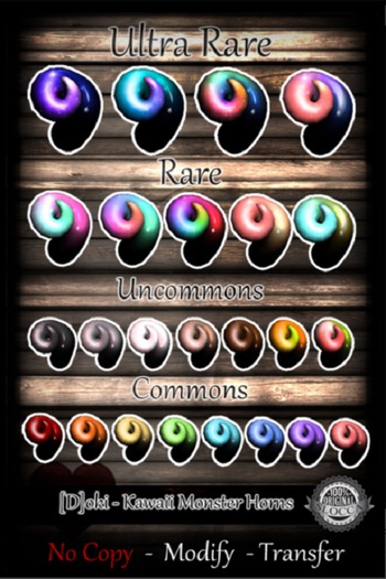 [D]oki -Kawaii Monster Horns; Deep Space ULTRARARE