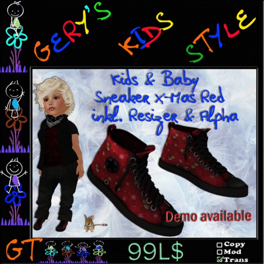 Gery's Kids Style - Sneaker Red