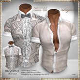 Utopia Brandon shirt white - Appliers Included!
