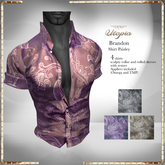 Utopia Brandon shirt paisley