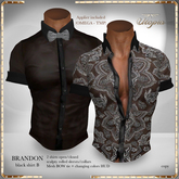 Utopia Brandon shirt black B